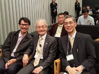 IMG 5160a  Prof. Marcelo Ang, Dr. Akira Yoshino, and me